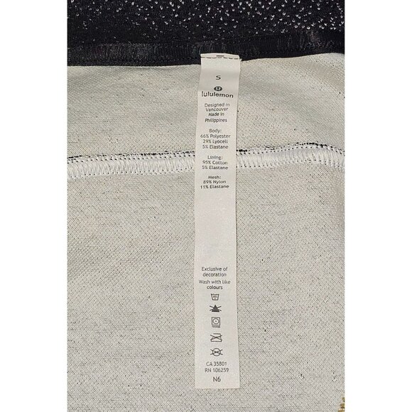 Lululemon Women's Black Pave New Ways Hoodie Jacket Athleisure Size Small 2878 - Picture 11 of 16